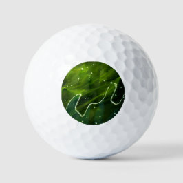 Groene algen en water via gbcna golfballen