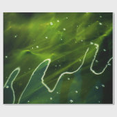 Groene algen en water wpcnm cadeaupapier (Vlak)