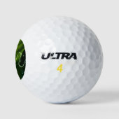 Groene algen en water wu gbcna golfballen (Logo)