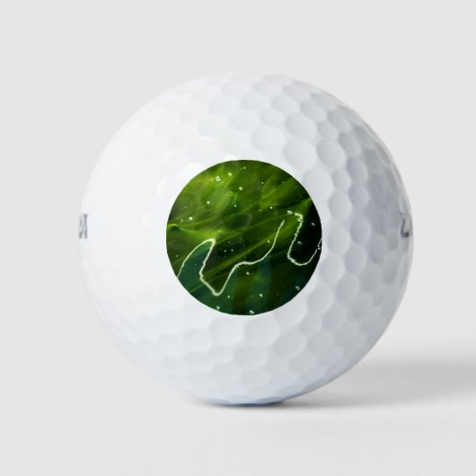 Groene algen en water wu gbcna golfballen (Voorkant)