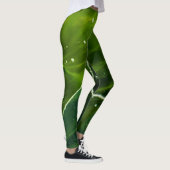 Groene algen en waterlecnum leggings (Rechts)