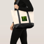 Groene algen en waternitraten tote bag (Voorkant (product))