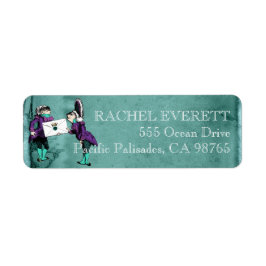 -groene Alice in Wonderland Etiket