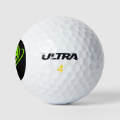 Groene Alien Goede Geluk Golfbal Golfballen (Logo)