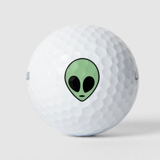 Groene Alien Golfballen (Voorkant)