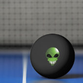 Groene Alien One Star Ping Ball (Net)