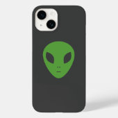 Groene Alien Phone Case (Achterkant)