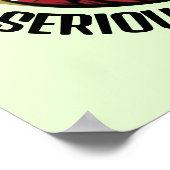 Groene Alien Poster (Hoek)