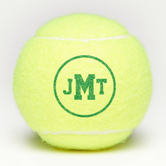 Groene All-American Monogram Tennis Balls Tennisballen