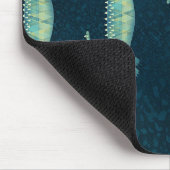 Groene alligator — Afgewerkte gator grafisch Muismat (Hoek)