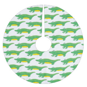Groene alligator Crocodile Gator Animal Kerstboom Rok