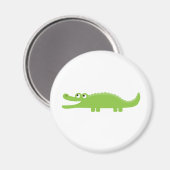 Groene Alligator Magneet (Voorkant / Achterkant)