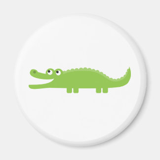 Groene Alligator Magneet