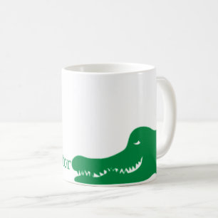 groene alligator Mok