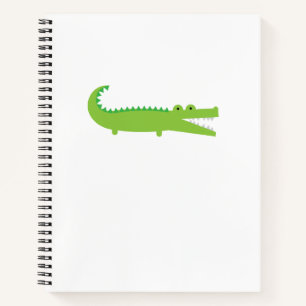 Groene Alligator Notitieboek