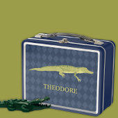 Groene Alligator Realistisch Grafisch Gepersonalis