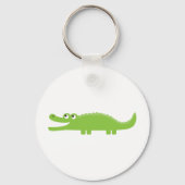 Groene Alligator Sleutelhanger (Voorkant)