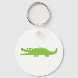 Groene Alligator Sleutelhanger