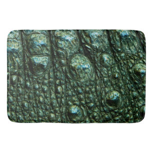 Groene Alligatorhuid Textuur Badmat
