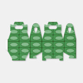 Groene alligatorhuidpatroon bedankdoosjes (Uitgevouwen)