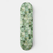 Groene Alligatorprint     Persoonlijk Skateboard (Voorkant)