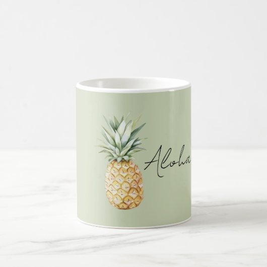 Groene Aloha Ananas Koffiemok (Center)