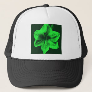 Groene Amaryllis Trucker Pet