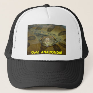 Groene Anaconda. ANACONDA! Grote slang Trucker Pet