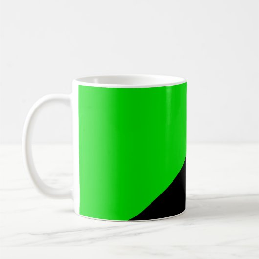 Groene anarchist koffiemok (Links)