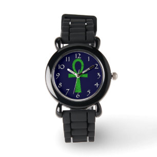 Groene Ankh horloges