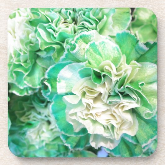 Groene annatie bier onderzetter (Voorkant)