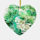 Groene annatie keramisch ornament (Voorkant)