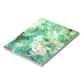 Groene annatie notitieblok (Linkerzijde)