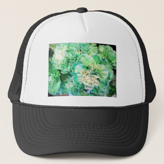 Groene annatie trucker pet (Voorkant)