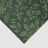 Groene antieke herten tissuepapier (Detail)