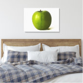 Groene appel 24x16 (60x40cm) waccna canvas afdruk (Insitu (Slaapkamer))