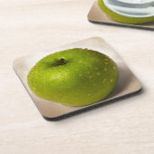 Groene appel bier onderzetter (Linkerzijde)