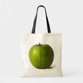 Groene appel bit tote bag (Voorkant)