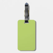 Groene Appel Egel Bagagelabel (Achterkant verticaal)