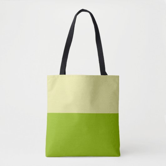Groene appel en duik tote bag (Voorkant)