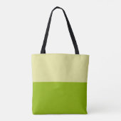 Groene appel en duik tote bag (Achterkant)