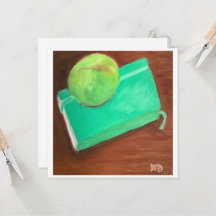 Groene appel en journaal