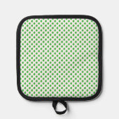 Groene appel fruit patroon pannenlap (Voorkant)