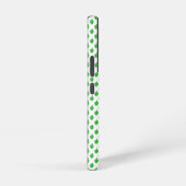 Groene appel fruit patroon samsung galaxy hoesje (Rechterkant)