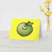 Groene appel kaart (Gele Bloem)