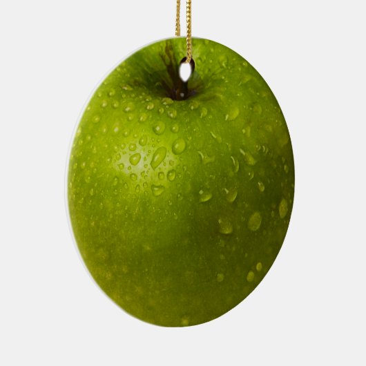 Groene appel keramisch ornament (Rechts)