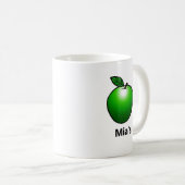 Groene Appel Klassieke Mok (Voorkant rechts)