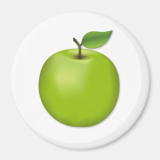 Groene appel magneet (Voorkant)