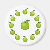 Groene Appel Magneet (Voorkant)