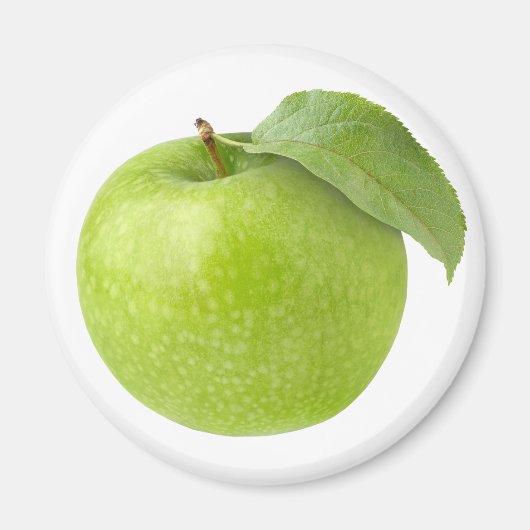 Groene appel magneet (Voorkant)